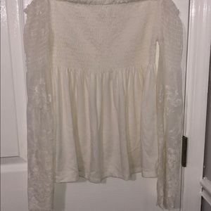 Off the shoulder shirt